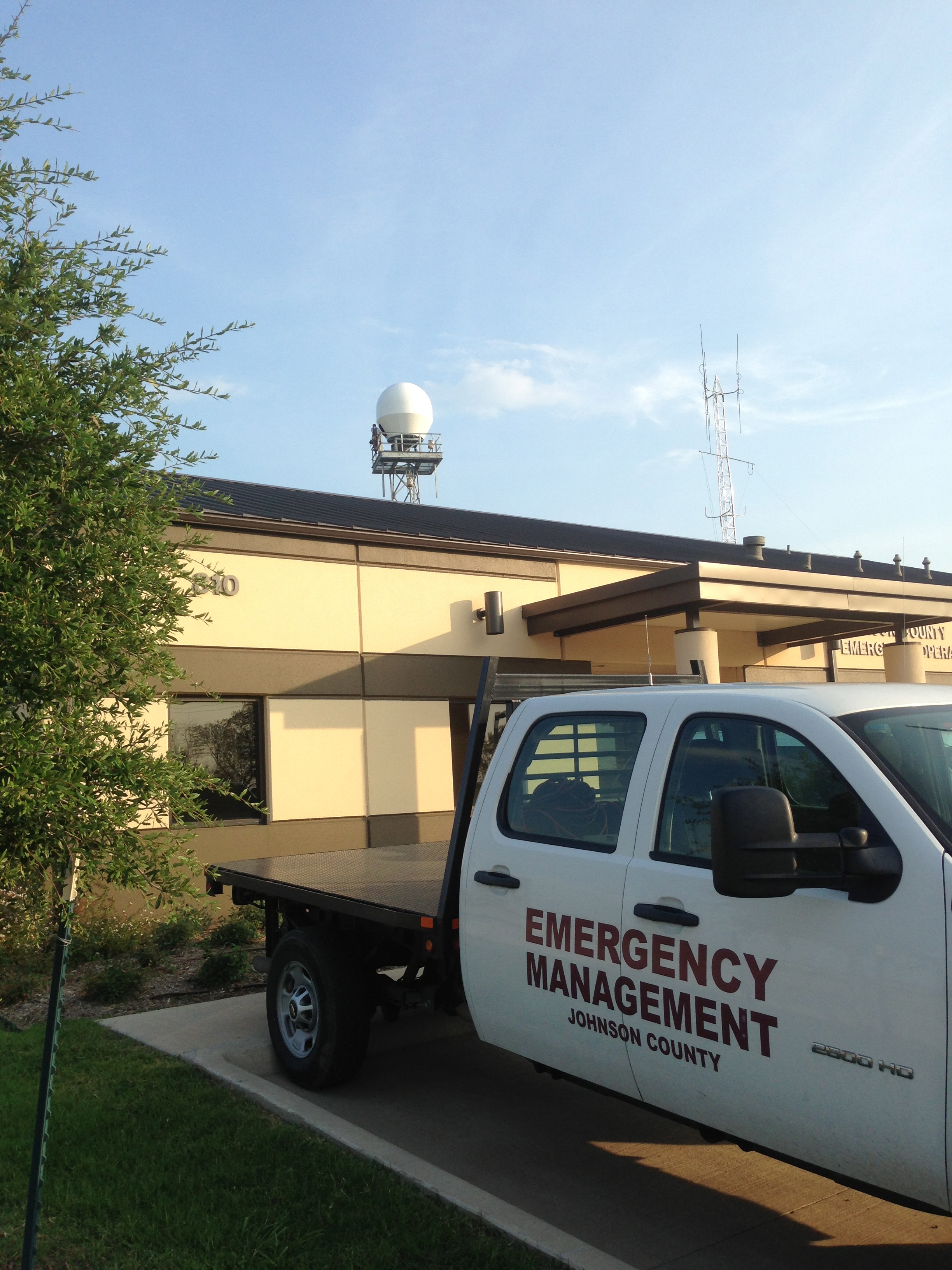 Installed radar at the EOC